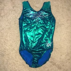 Green laurie Hernandez GK leotard size AM